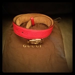 Authentic  Designer Gucci Belt
